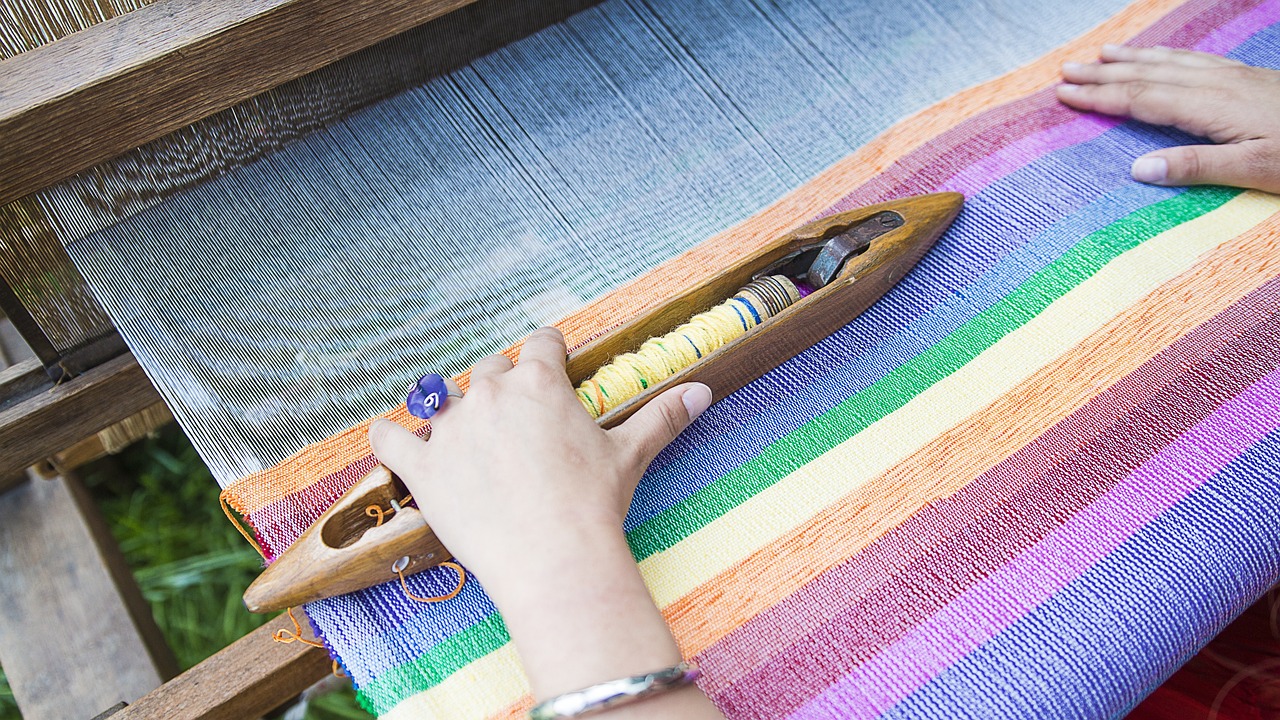 indigenous weaving pattern