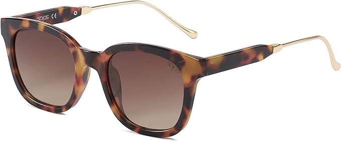 SOJOS Classic Square Polarized Sunglasses